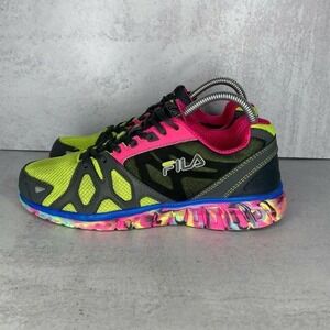 Fila Running Athletic Shoes Women's Sz 8 Multicolor
